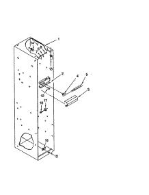 Freezer Liner parts for Kitchenaid Refrigerator KSSP36QGT00 from AppliancePartsPros.com