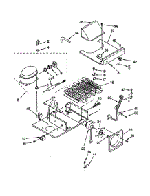 Upper Unit parts for Kitchenaid Refrigerator KSSP36QGT00 from AppliancePartsPros.com