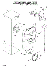 04 - Refrigerator Liner Parts parts for Kitchenaid Refrigerator KSSS42QMW01 from AppliancePartsPros.com