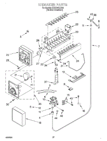 16 - Ice Maker, Optional parts for Kitchenaid Refrigerator KSSS36QJX00 from AppliancePartsPros.com