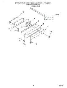 06 - Freezer Control Panel parts for Kitchenaid Refrigerator KSSS48MHX00 from AppliancePartsPros.com