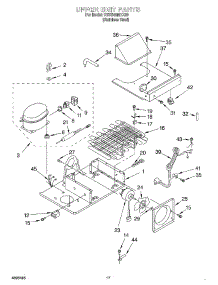 12 - Upper Unit parts for Kitchenaid Refrigerator KSSS48MHX00 from AppliancePartsPros.com
