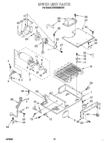 11 - Upper Unit parts for Kitchenaid Refrigerator KSSS36MAX04 from AppliancePartsPros.com