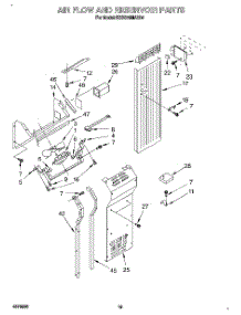 13 - Air Flow And Reservoir parts for Kitchenaid Refrigerator KSSS36MAX04 from AppliancePartsPros.com