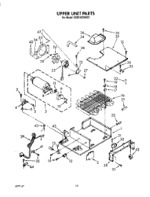 14 - Upper Unit parts for Kitchenaid Refrigerator KSSS42DAX03 from AppliancePartsPros.com