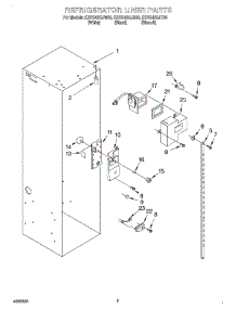 04 - Refrigerator Liner parts for Kitchenaid Refrigerator KSSS48QJT00 from AppliancePartsPros.com