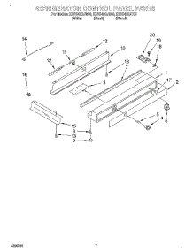 05 - Refrigerator Control Panel parts for Kitchenaid Refrigerator KSSS48QJT00 from AppliancePartsPros.com