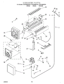15 - Ice Maker, Optional parts for Kitchenaid Refrigerator KSSS36MHW00 from AppliancePartsPros.com