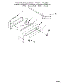 06 - Freezer Control Panel parts for Kitchenaid Refrigerator KSSP48QHS00 from AppliancePartsPros.com