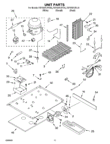 09 - Unit parts for Kitchenaid Refrigerator KSFS25FJWH00 from AppliancePartsPros.com