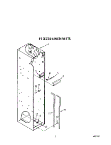 04 - Freezer Liner parts for Kitchenaid Refrigerator KSSS42MWX00 from AppliancePartsPros.com