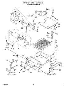 12 - Upper Unit parts for Kitchenaid Refrigerator KSSS48MAX03 from AppliancePartsPros.com