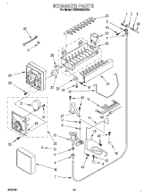 15 - Icemaker, Lit / Optional parts for Kitchenaid Refrigerator KSSS48MAX03 from AppliancePartsPros.com