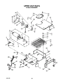14 - Upper Unit parts for Kitchenaid Refrigerator KSSS42DAW01 from AppliancePartsPros.com