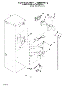 04 - Refrigerator Liner Parts parts for Kitchenaid Refrigerator KSSS36FMB00 from AppliancePartsPros.com