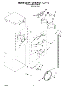 04 - Refrigerator Liner Parts parts for Kitchenaid Refrigerator KSSP36QMS00 from AppliancePartsPros.com