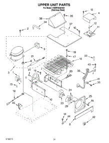 13 - Upper Unit parts for Kitchenaid Refrigerator KSSP36QKS01 from AppliancePartsPros.com