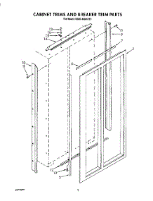 02 - Cabinet Trims And Breaker Trim parts for Kitchenaid Refrigerator KSSS48DAX01 from AppliancePartsPros.com