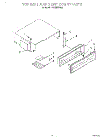 09 - Top Grille And Unit Cover parts for Kitchenaid Refrigerator KSSS36QDW03 from AppliancePartsPros.com