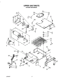 13 - Upper Unit parts for Kitchenaid Refrigerator KSSS48DAX01 from AppliancePartsPros.com