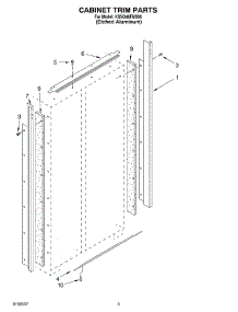 02 - Cabinet Trim Parts parts for Kitchenaid Refrigerator KSSO48FMX00 from AppliancePartsPros.com