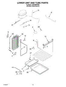 12 - Lower Unit And Tube Parts parts for Kitchenaid Refrigerator KSSO48FMX00 from AppliancePartsPros.com