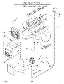 17 - Ice Maker, Optional parts for Kitchenaid Refrigerator KSSP42QHB00 from AppliancePartsPros.com
