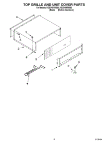 06 - Top Grille And Unit Cover Parts parts for Kitchenaid Refrigerator KSSS48FMB00 from AppliancePartsPros.com