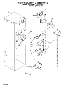 04 - Refrigerator Liner Parts parts for Kitchenaid Refrigerator KSSV42FMM02 from AppliancePartsPros.com