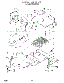 11 - Upper Unit parts for Kitchenaid Refrigerator KSSS36MBX00 from AppliancePartsPros.com