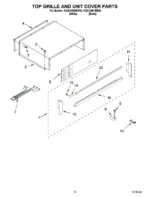 06 - Top Grille And Unit Cover Parts parts for Kitchenaid Refrigerator KSSO48QMB00 from AppliancePartsPros.com