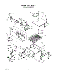 13 - Upper Unit parts for Kitchenaid Refrigerator KSSS36DWW00 from AppliancePartsPros.com