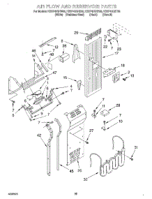 16 - Air Flow And Reservoir parts for Kitchenaid Refrigerator KSSP42QHW00 from AppliancePartsPros.com