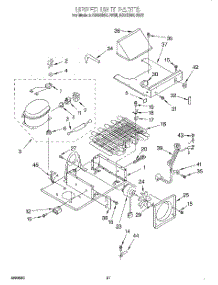 14 - Upper Unit parts for Kitchenaid Refrigerator KSSS36QDW05 from AppliancePartsPros.com