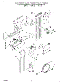 14 - Air Flow And Reservoir parts for Kitchenaid Refrigerator KSSS36FJW00 from AppliancePartsPros.com