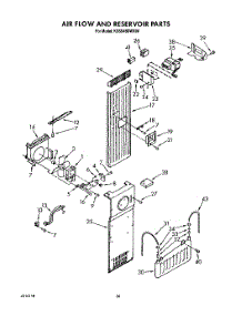 16 - Air Flow And Reservoir parts for Kitchenaid Refrigerator KSSS48DWX00 from AppliancePartsPros.com