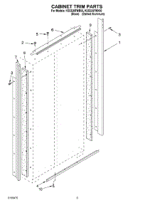 02 - Cabinet Trim Parts parts for Kitchenaid Refrigerator KSSS36FMX00 from AppliancePartsPros.com