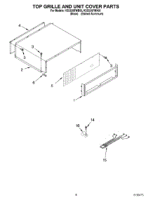 06 - Top Grille And Unit Cover Parts parts for Kitchenaid Refrigerator KSSS36FMX00 from AppliancePartsPros.com