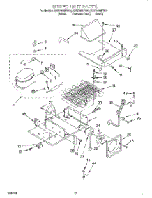 12 - Upper Unit parts for Kitchenaid Refrigerator KSSP48MFB05 from AppliancePartsPros.com