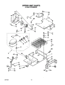 09 - Upper Unit parts for Kitchenaid Refrigerator KSSS48MBX00 from AppliancePartsPros.com