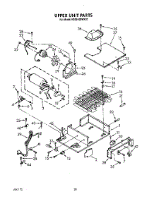 14 - Upper Unit, Lit / Optional parts for Kitchenaid Refrigerator KSSS42DWX02 from AppliancePartsPros.com