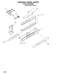 05 - Control Panel Parts parts for Kitchenaid Refrigerator KSSO42FMX01 from AppliancePartsPros.com