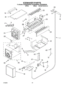 15 - Icemaker Parts parts for Kitchenaid Refrigerator KSSS36QMW00 from AppliancePartsPros.com