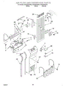 16 - Air Flow And Reservoir parts for Kitchenaid Refrigerator KSSS36QHT00 from AppliancePartsPros.com