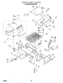 14 - Upper Unit parts for Kitchenaid Refrigerator KSSS48QDW00 from AppliancePartsPros.com