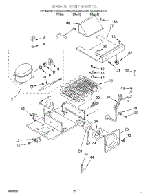 14 - Upper Unit parts for Kitchenaid Refrigerator KSSS48QJW00 from AppliancePartsPros.com