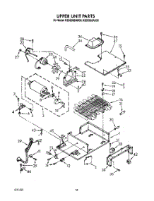 14 - Upper Unit parts for Kitchenaid Refrigerator KSSS36DAX00 from AppliancePartsPros.com
