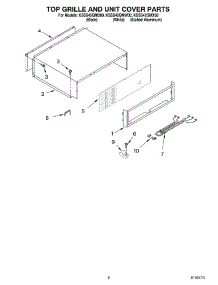 06 - Top Grille And Unit Cover Parts parts for Kitchenaid Refrigerator KSSS42QMX00 from AppliancePartsPros.com