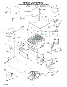 13 - Upper Unit Parts parts for Kitchenaid Refrigerator KSSS42QMX00 from AppliancePartsPros.com