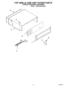 06 - Top Grille And Unit Cover Parts parts for Kitchenaid Refrigerator KSSS42FMX00 from AppliancePartsPros.com
